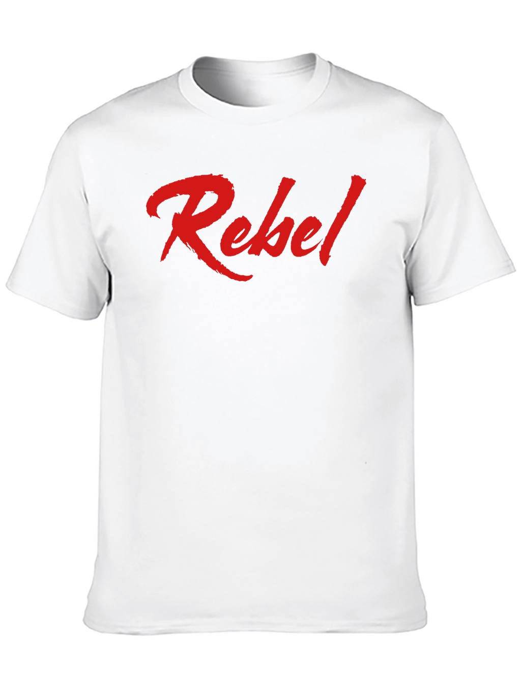 Rebel Graphic Tee - Mens Fashion Casual Crewneck
