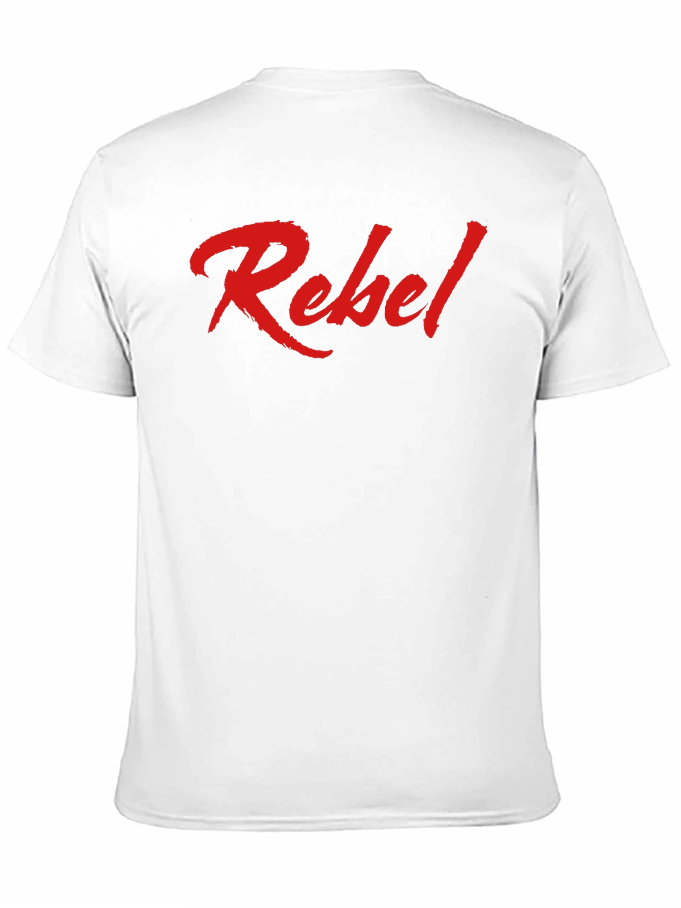 Rebel Graphic Tee - Mens Fashion Casual Crewneck