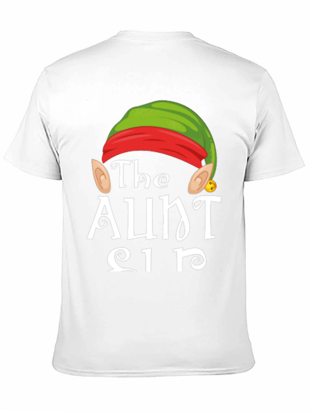 The Aunt Elf T-Shirt Funny Christmas Holiday Tee