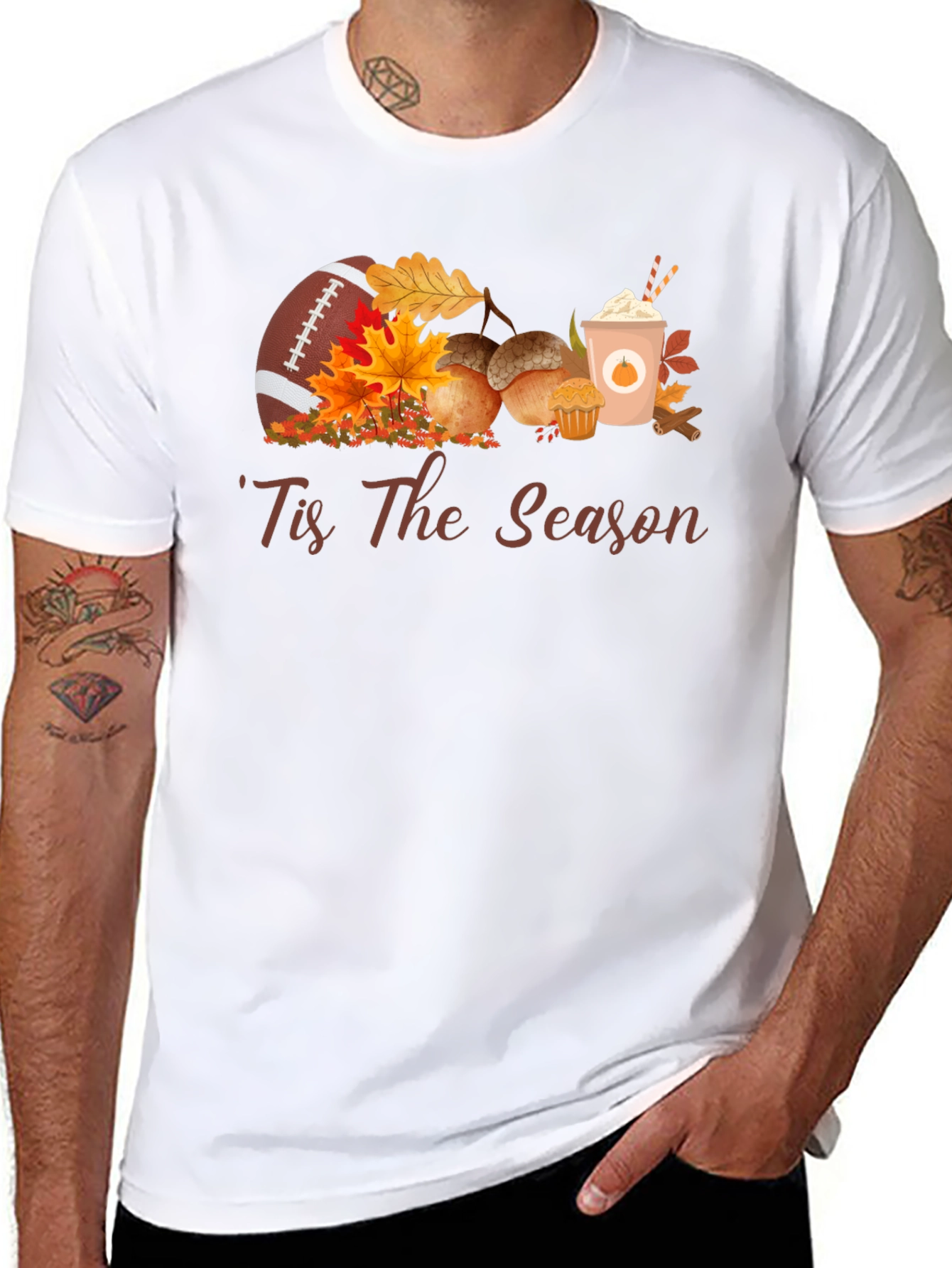 Tis The Season Football & Fall T-Shirt