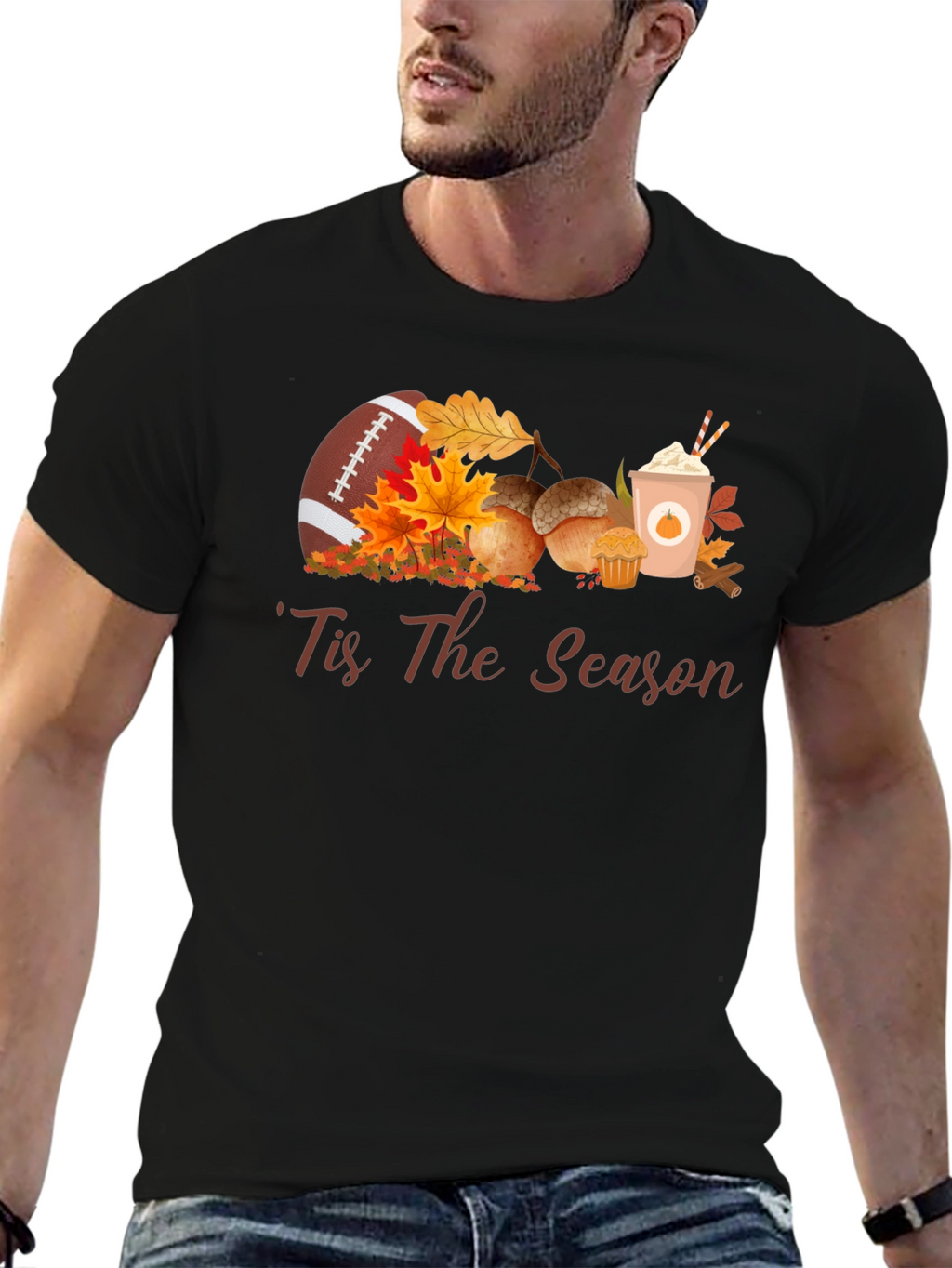 Tis The Season Football & Fall T-Shirt