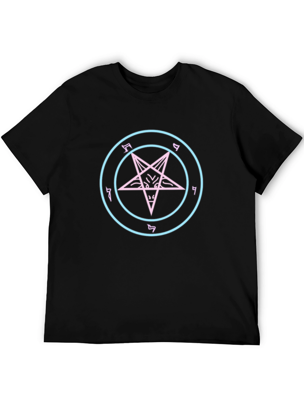 Occult Star Graphic Tee - Black