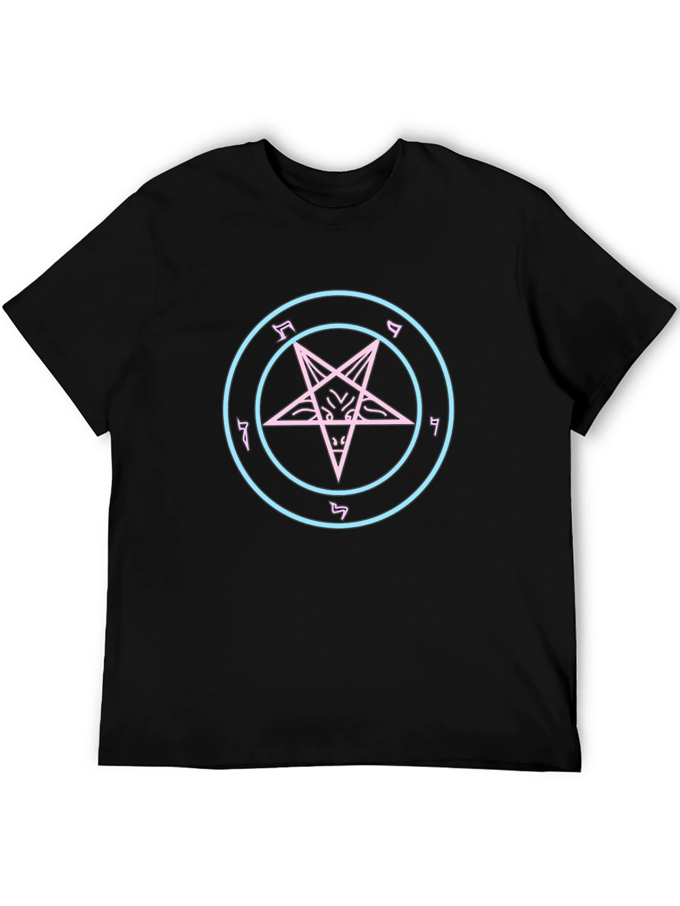 Occult Star Graphic Tee - Black