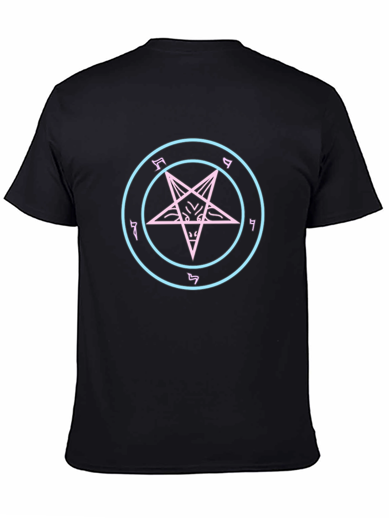 Occult Star Graphic Tee - Black