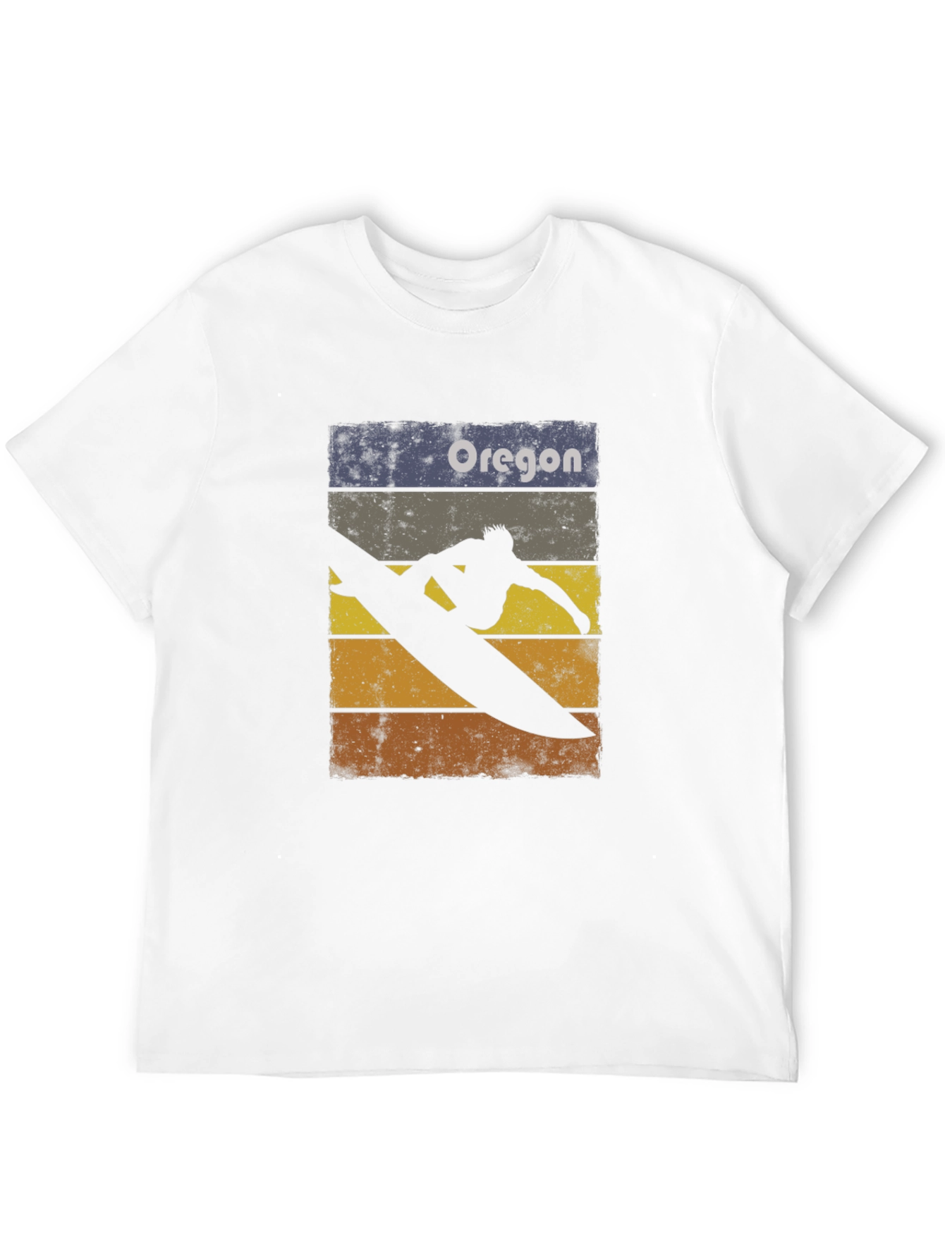 Oregon Surfer Graphic T-Shirt