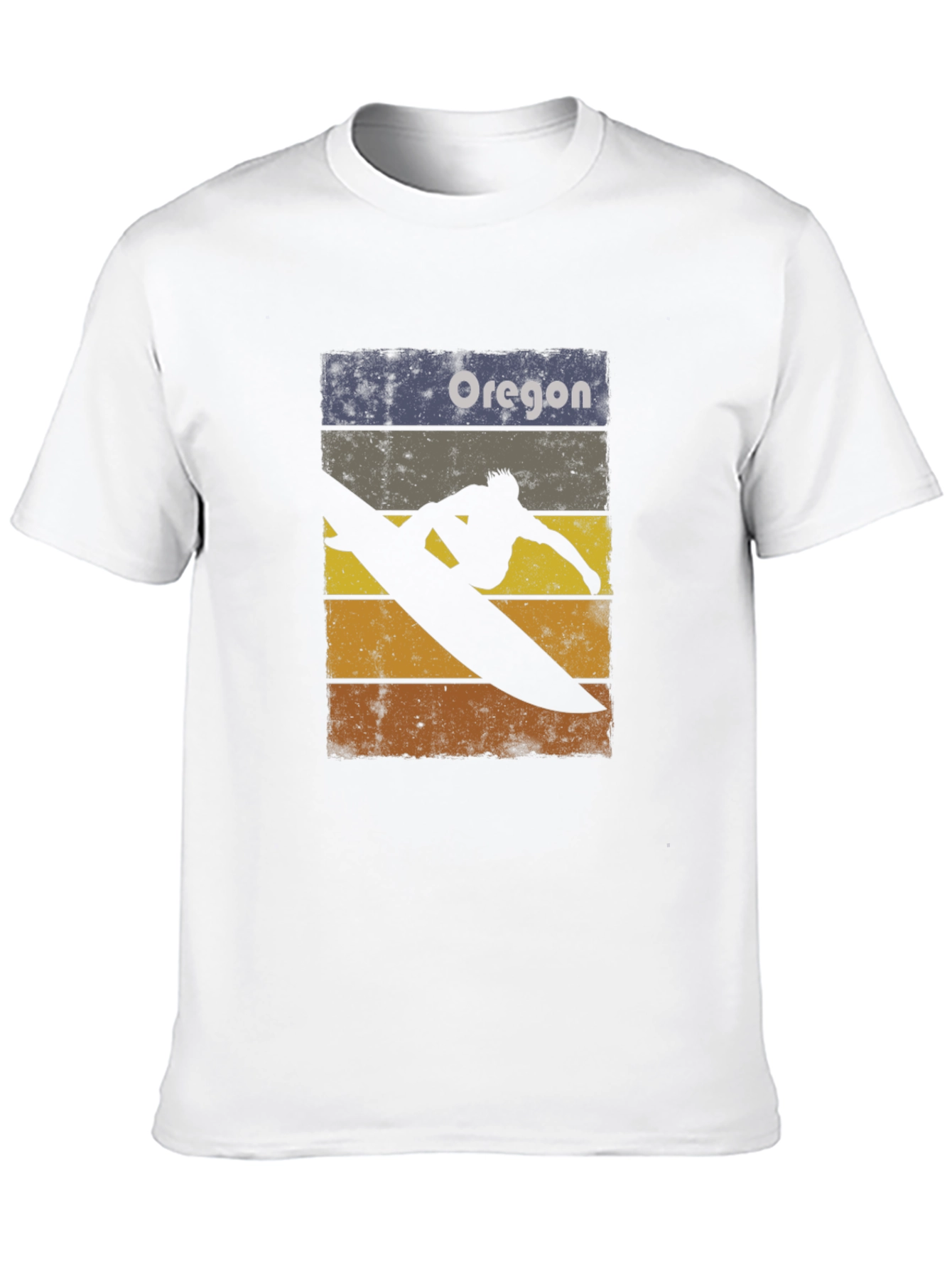 Oregon Surfer Graphic T-Shirt