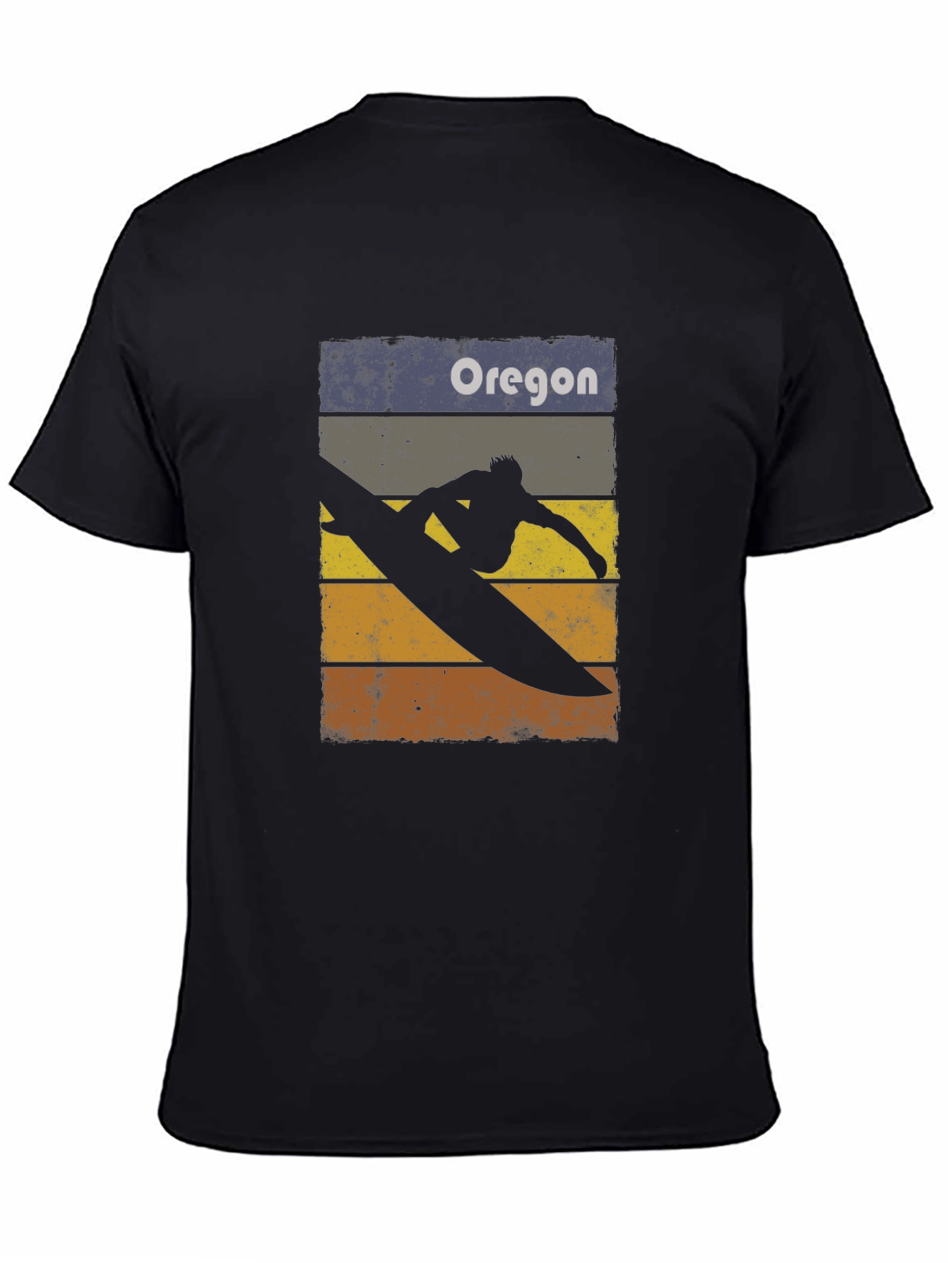 Oregon Surfer Graphic T-Shirt