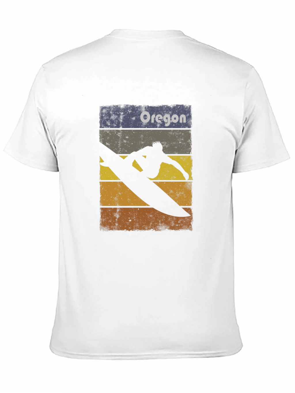 Oregon Surfer Graphic T-Shirt