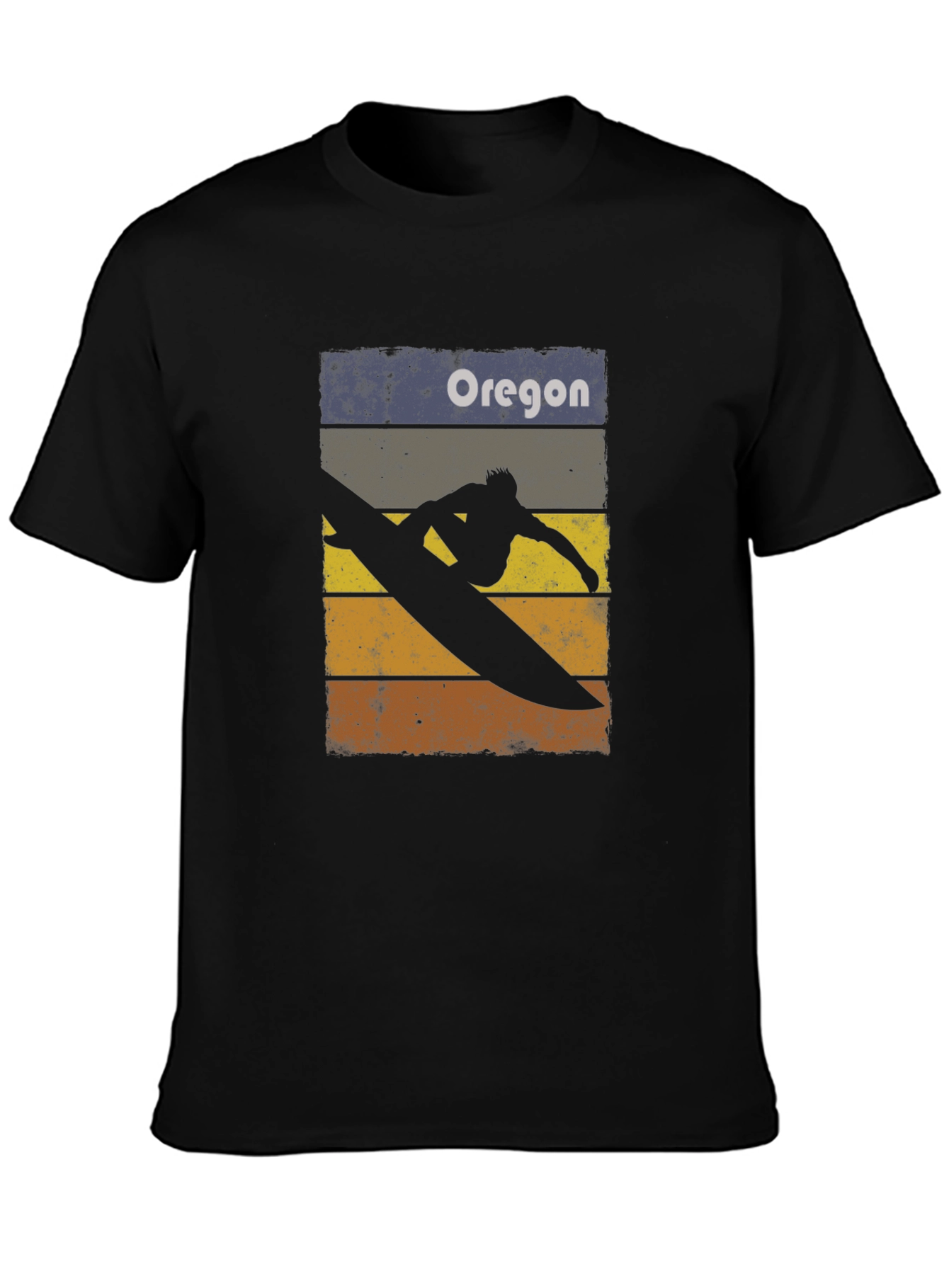 Oregon Surfer Graphic T-Shirt