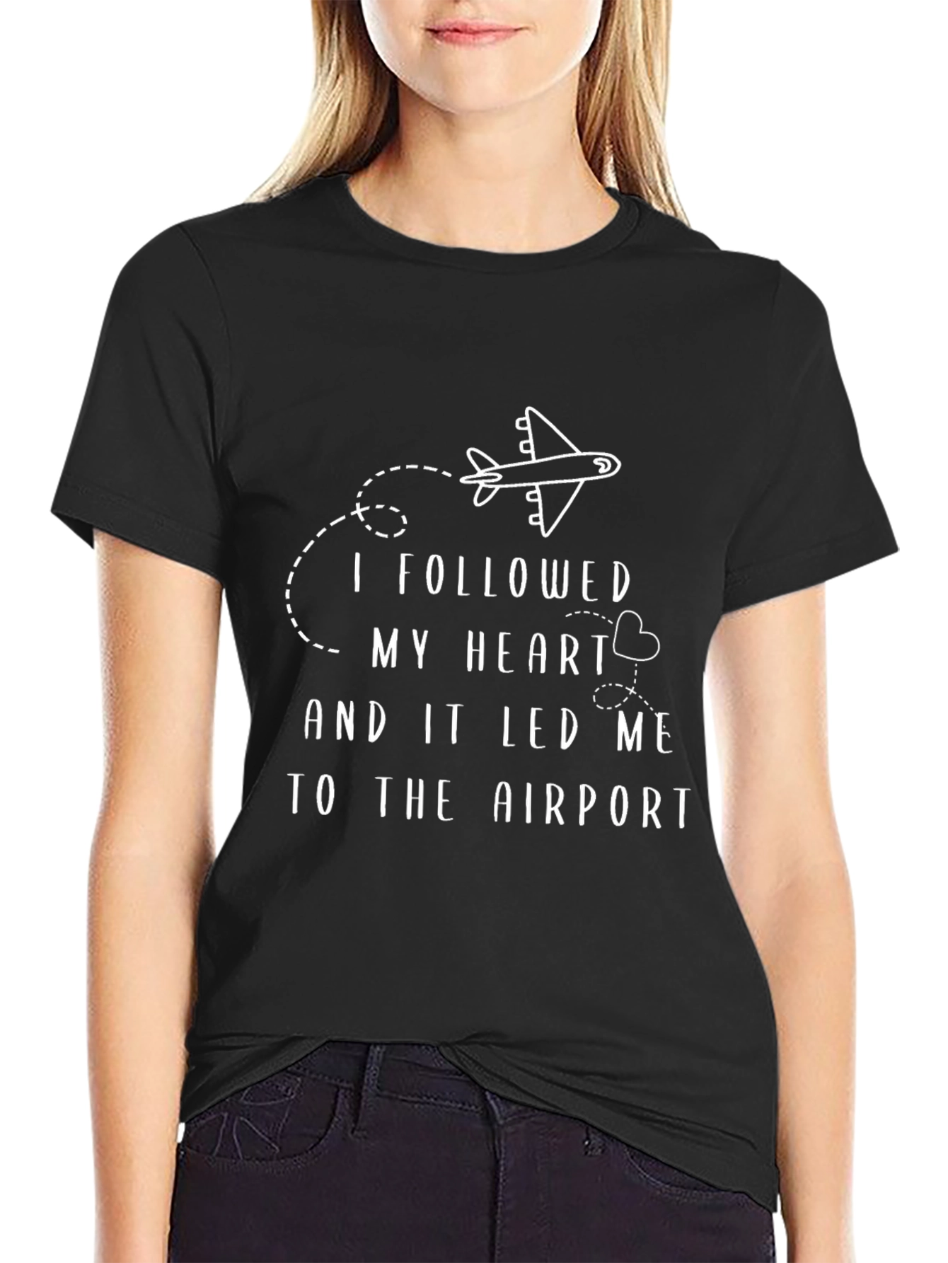 Followed My Heart Airport T-Shirt