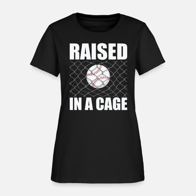 Raised In A Cage baseball lovers shirt