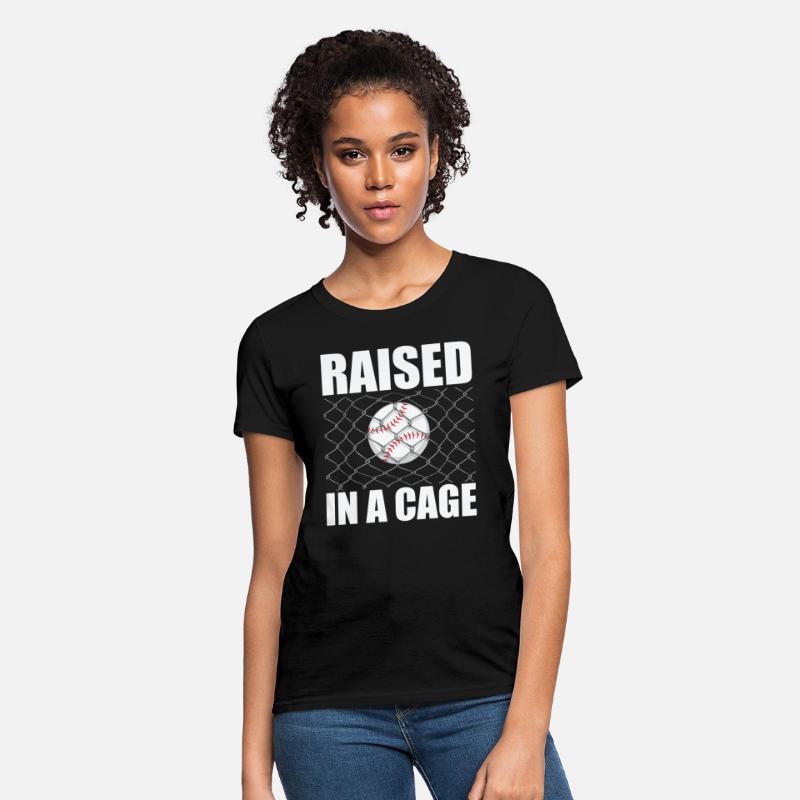 Raised In A Cage baseball lovers shirt