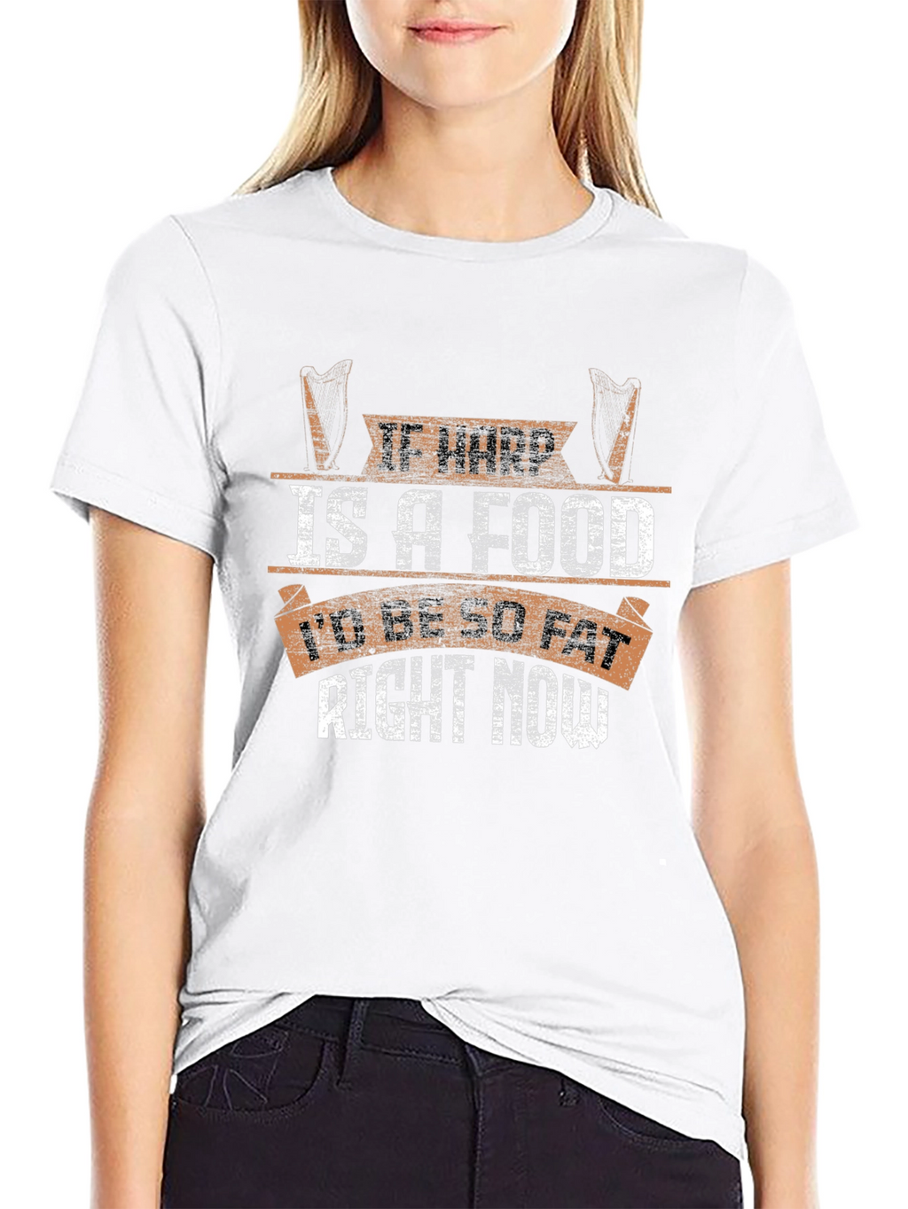 Funny If Harp Is A Food T-Shirt