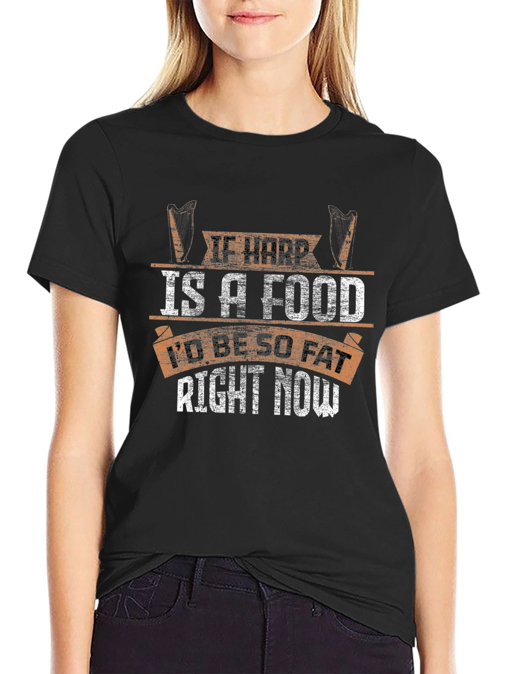 Funny If Harp Is A Food T-Shirt