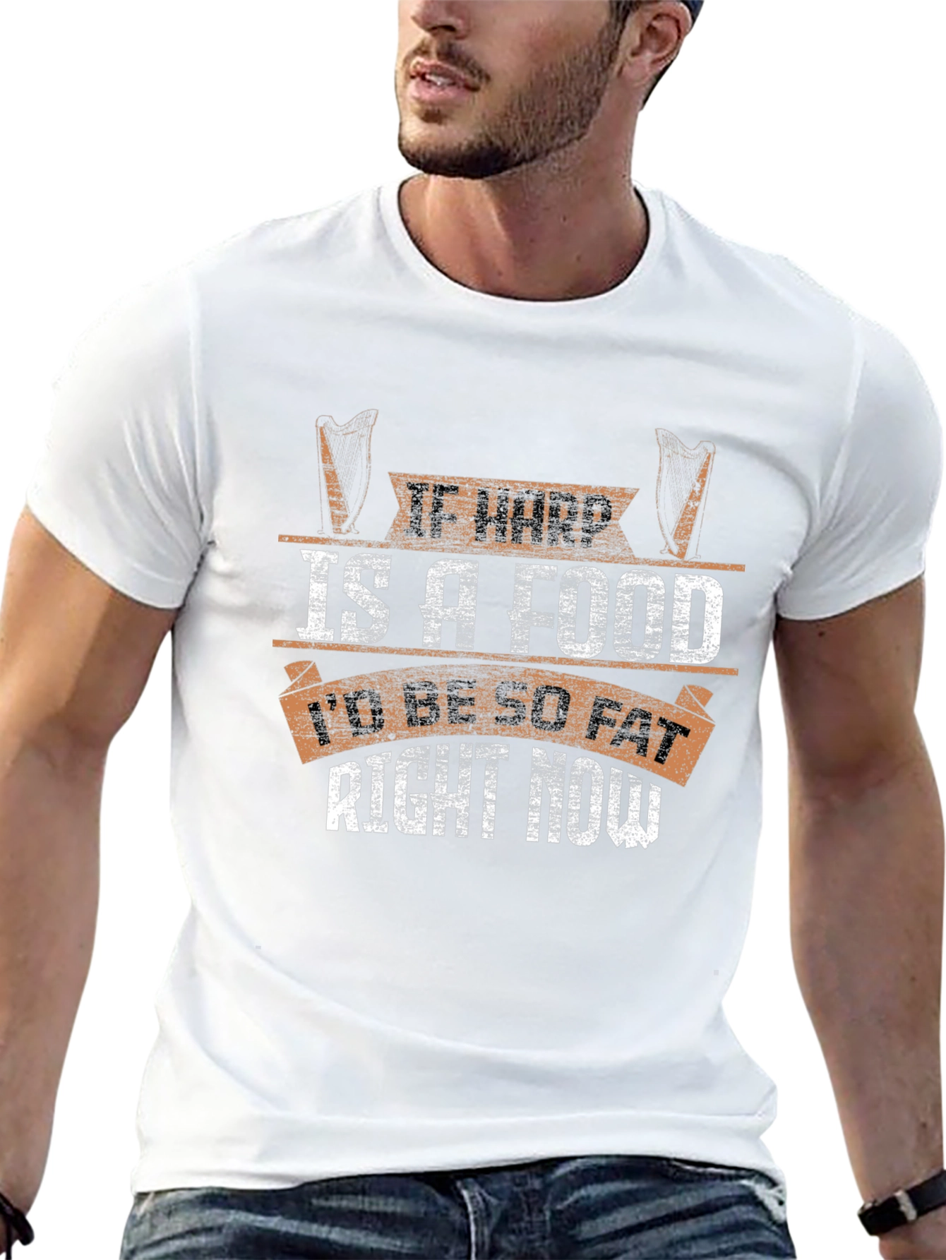 Funny If Harp Is A Food T-Shirt