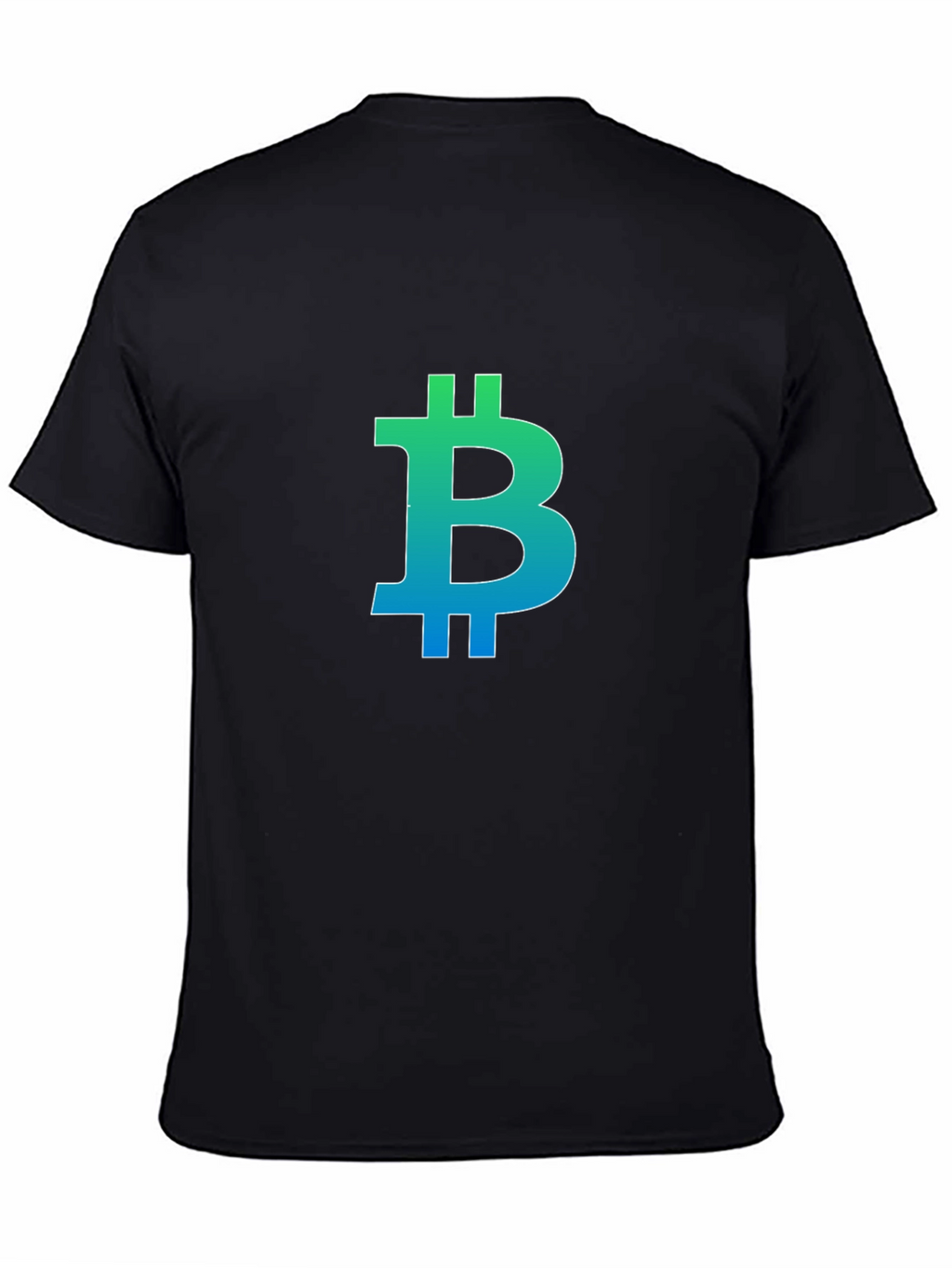 Bitcoin Logo Gradient T-Shirt - Crypto Fashion