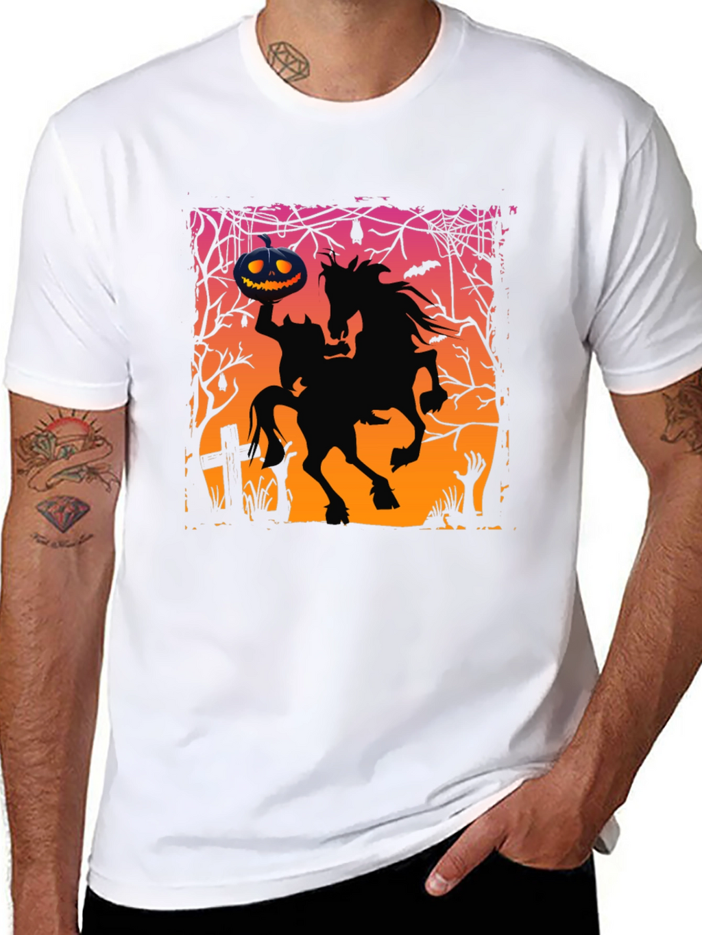 Headless Horseman Halloween T-Shirt