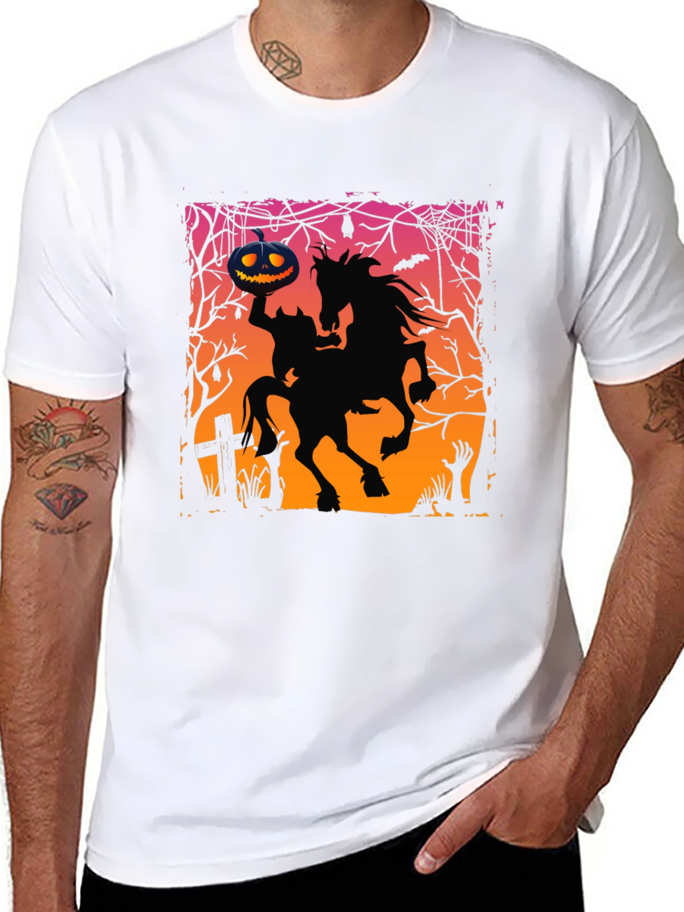 Headless Horseman Halloween T-Shirt