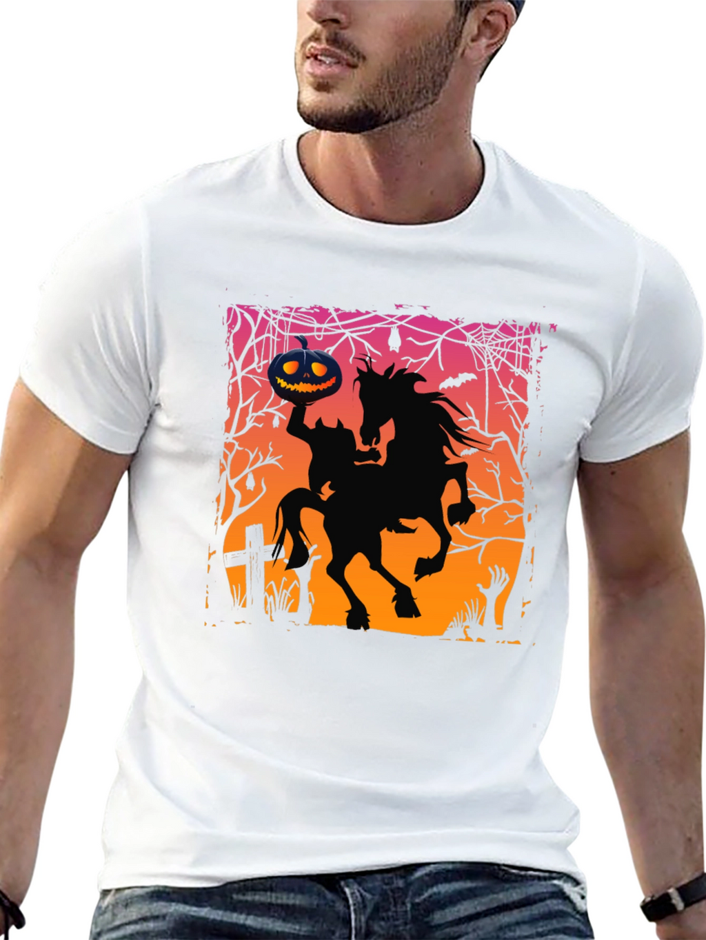 Headless Horseman Halloween T-Shirt