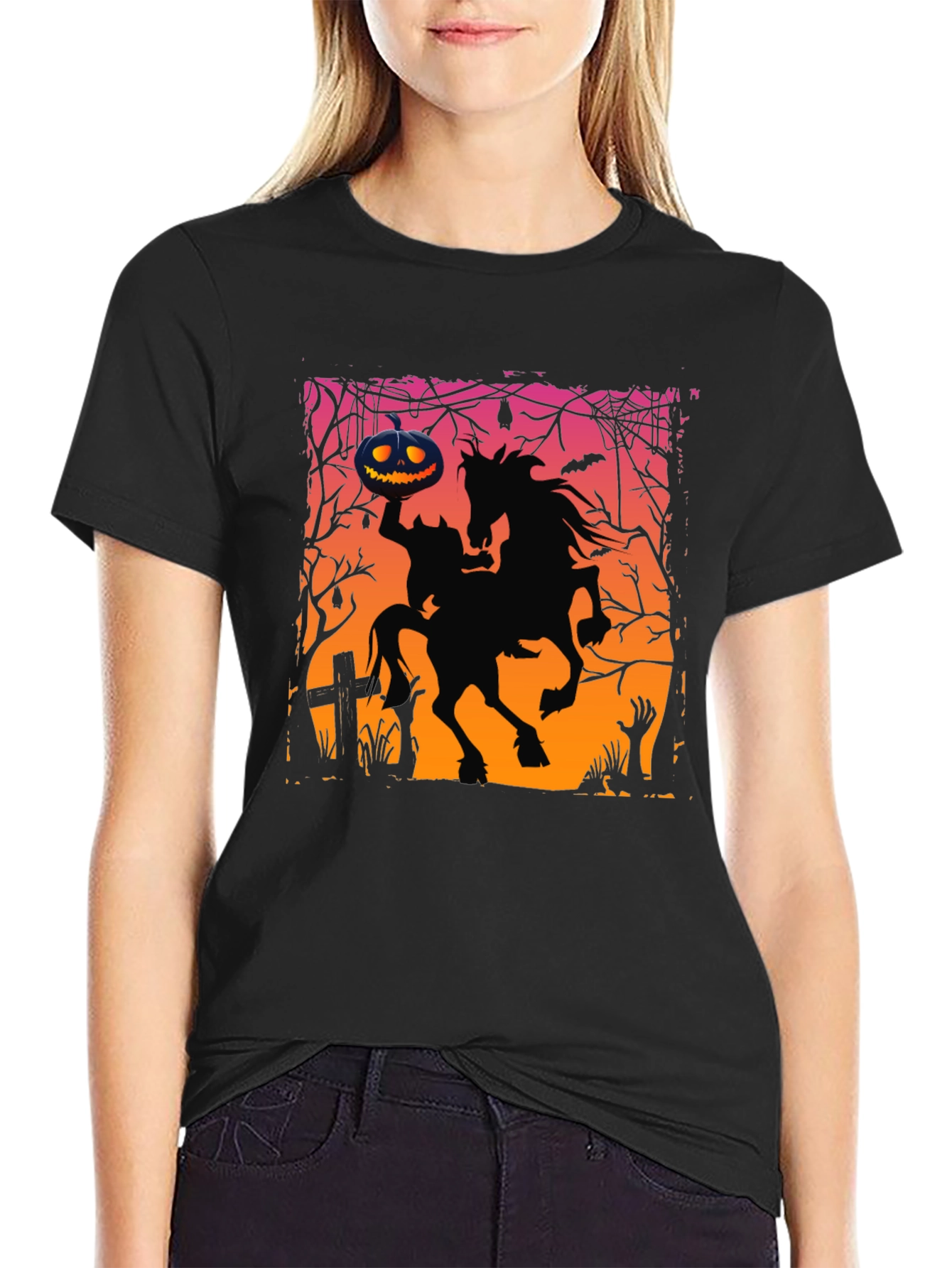 Headless Horseman Halloween T-Shirt