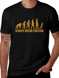 Bearded Dragon Evolution T-Shirt - Novelty Reptile Tee