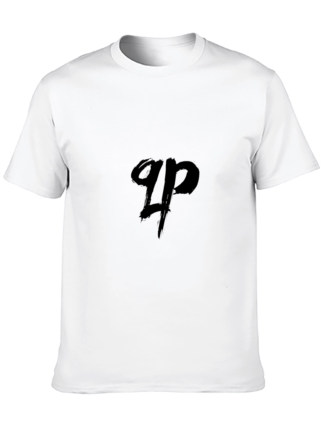 Black QP Graphic Tee - Casual Comfort