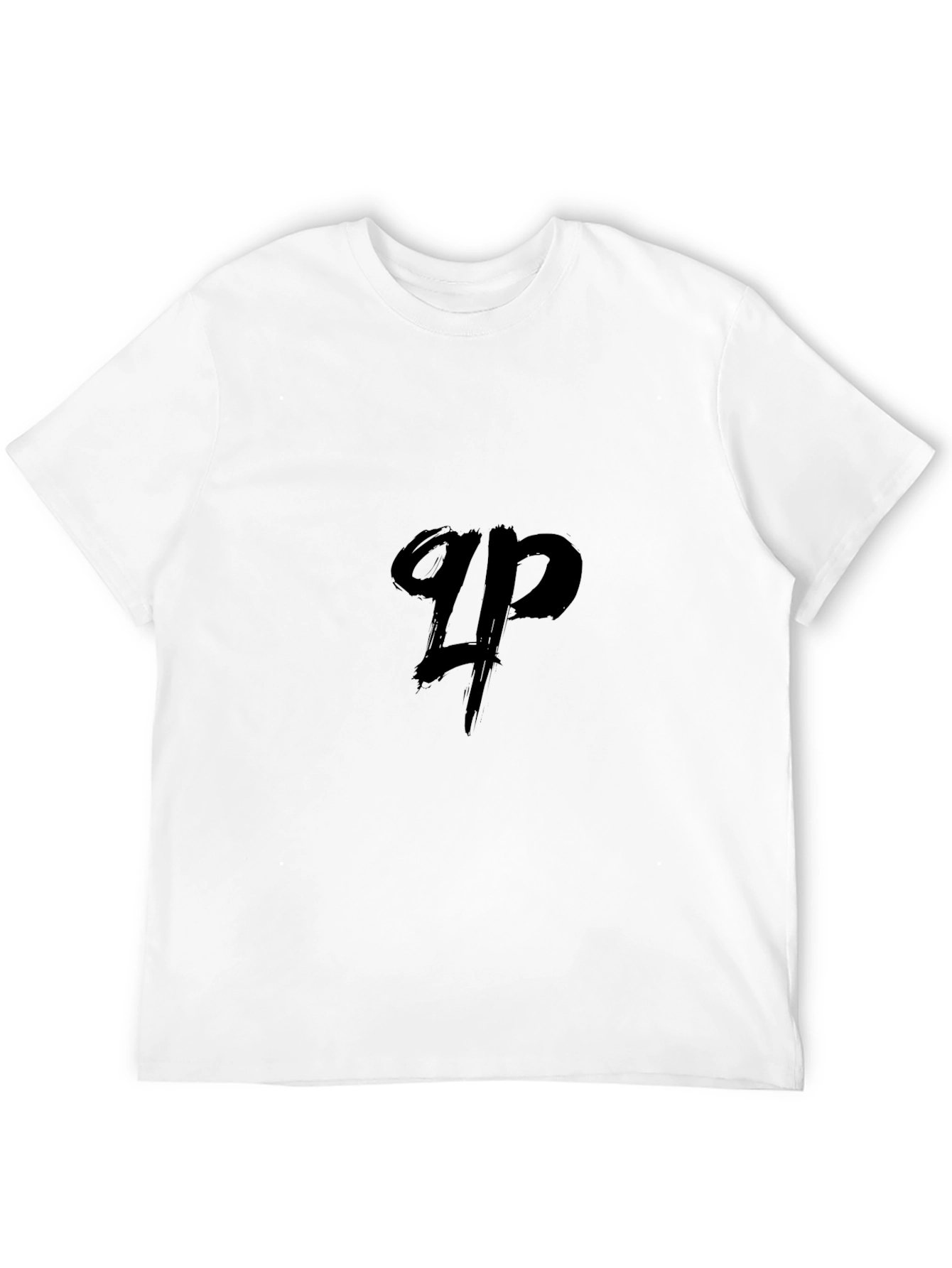 Black QP Graphic Tee - Casual Comfort