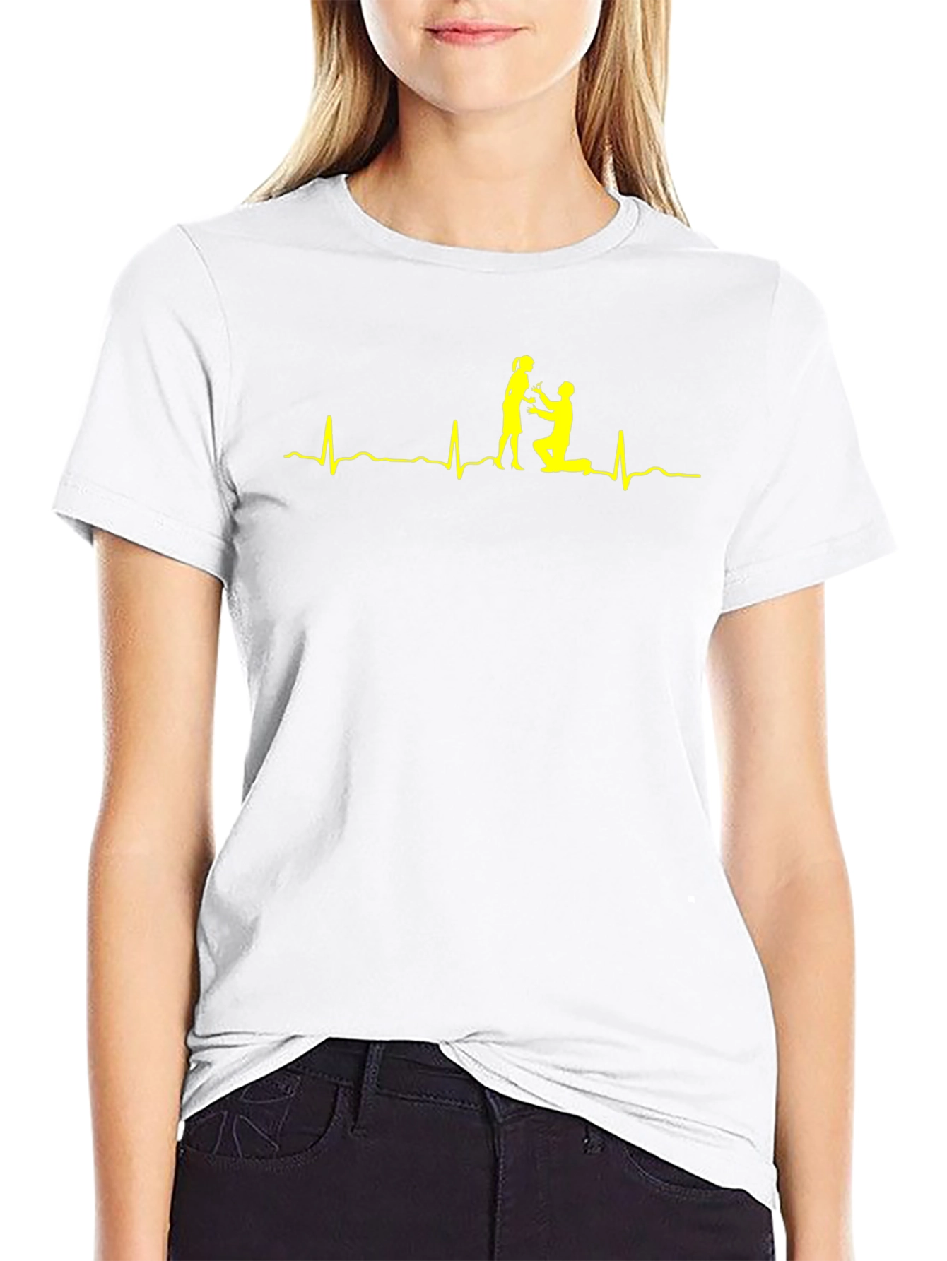 Love Beat T-Shirt - Marriage Proposal Graphic Tee