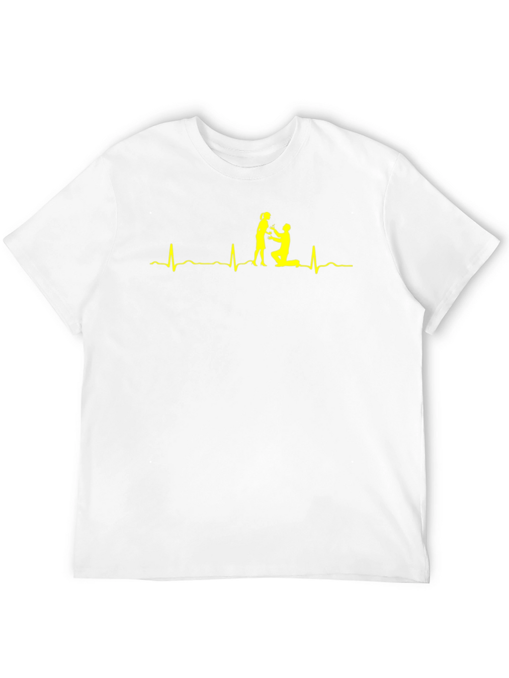 Love Beat T-Shirt - Marriage Proposal Graphic Tee