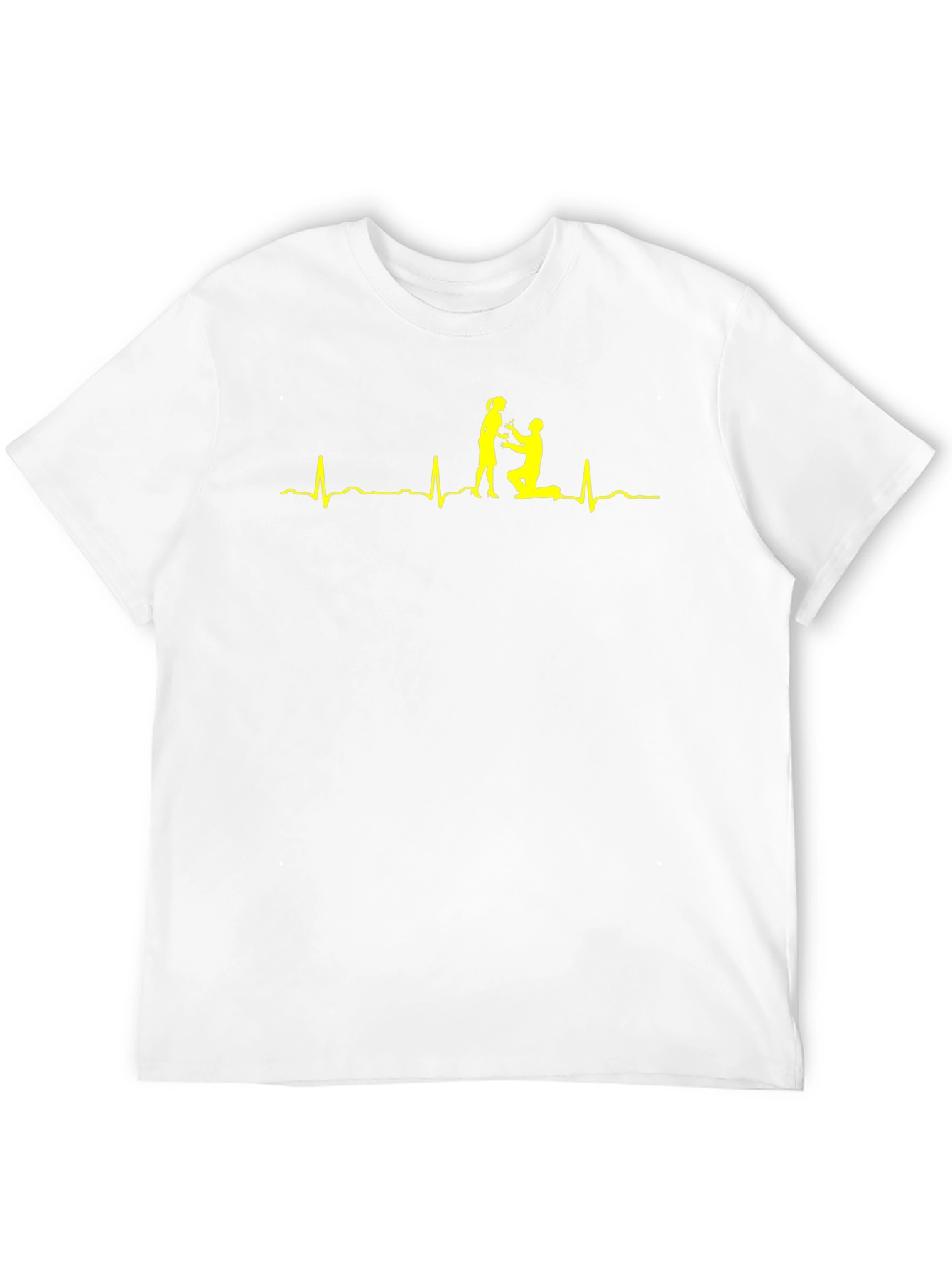 Love Beat T-Shirt - Marriage Proposal Graphic Tee