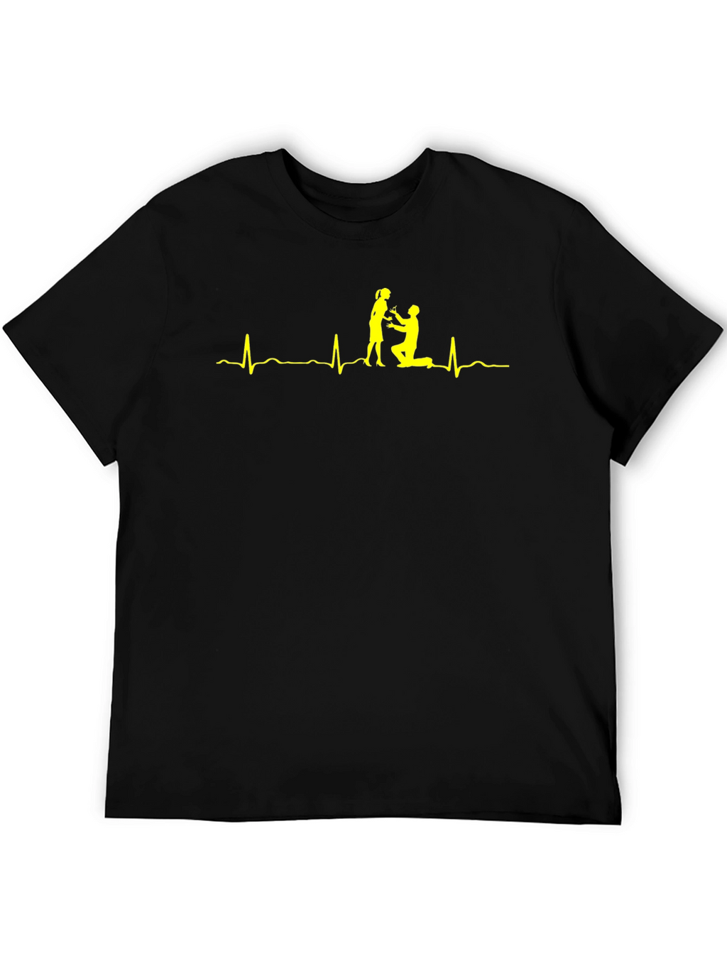 Love Beat T-Shirt - Marriage Proposal Graphic Tee