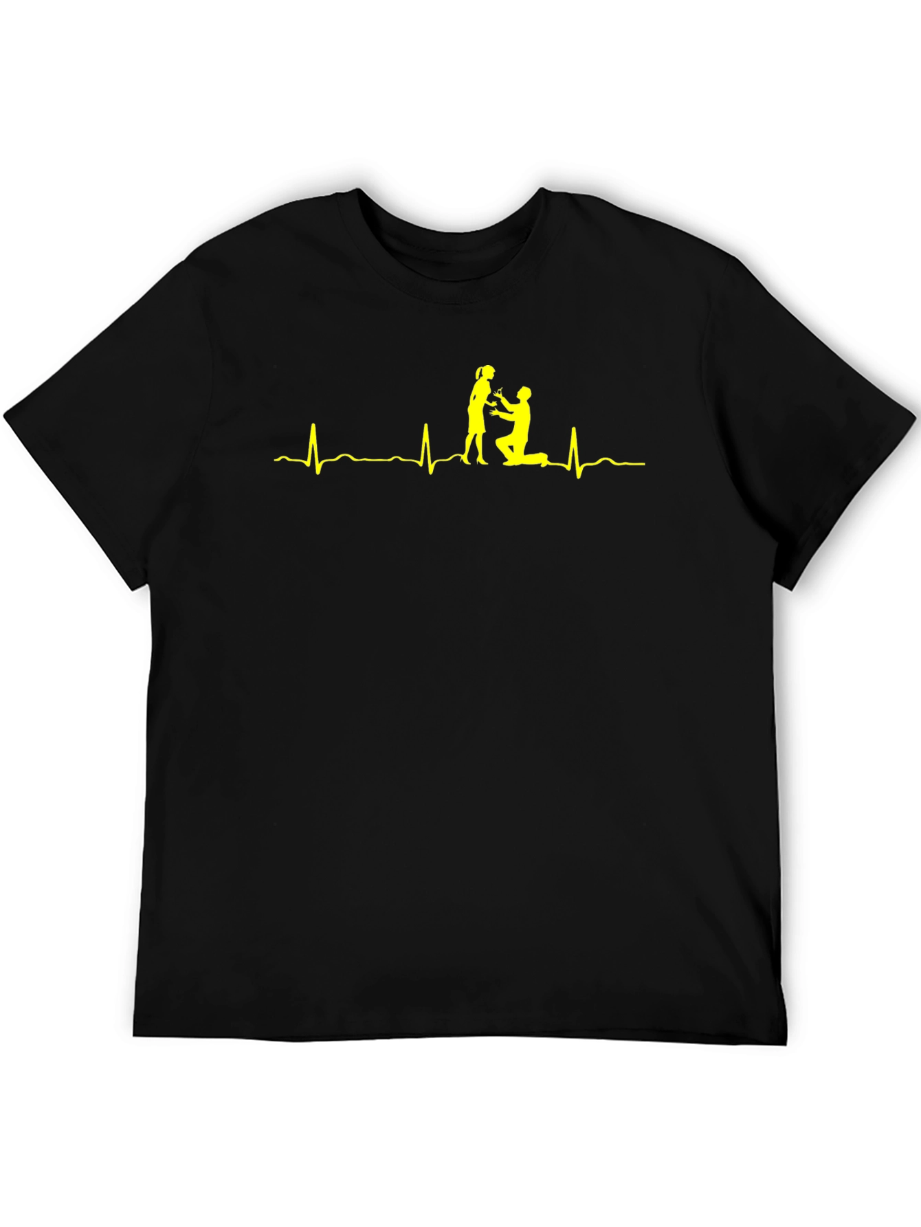 Love Beat T-Shirt - Marriage Proposal Graphic Tee