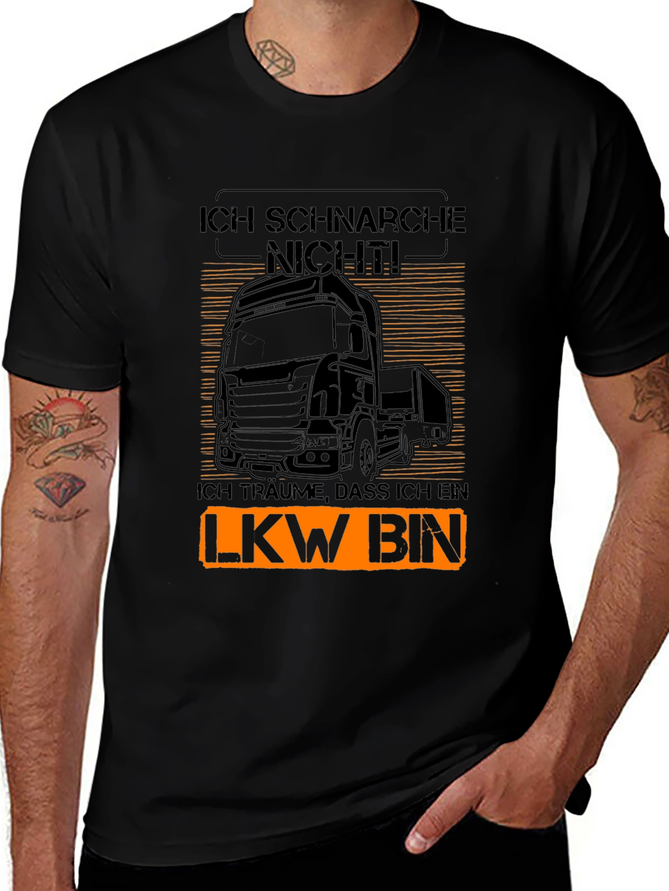 Trucker T-Shirt: I Dont Snore I Dream Im A Truck