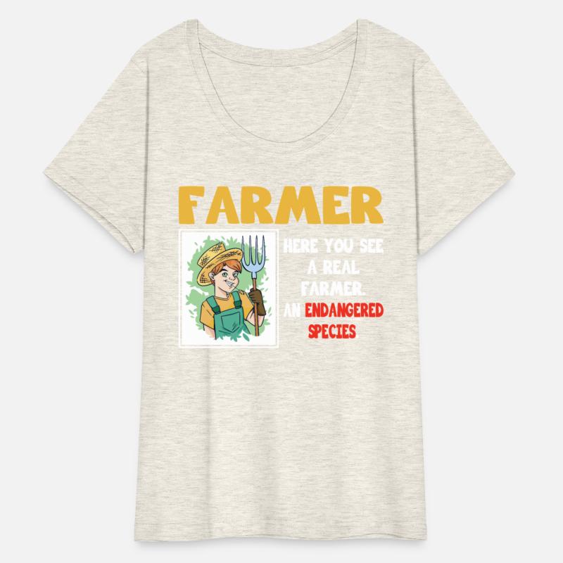 Real farmer endangered species farming farmers
