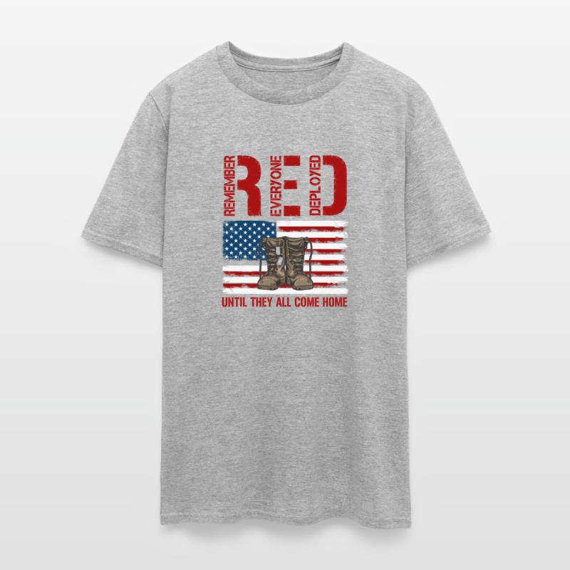 Red Friday Military Veteran Remember Everyone