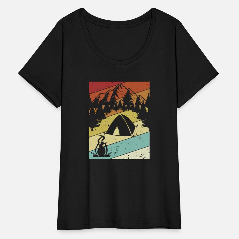 Retro Campgrounds Glamping Backpacking Camper