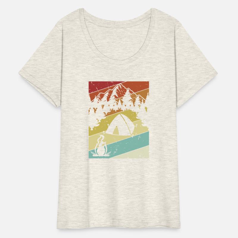Retro Campgrounds Glamping Backpacking Camper