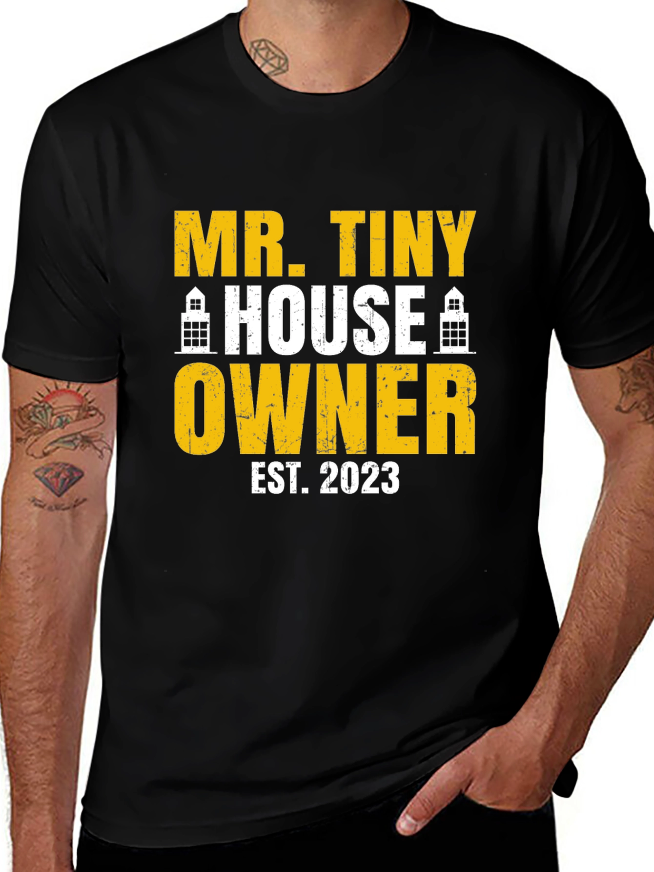 Mr. Tiny House Owner Est. 2023 T-Shirt