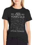 Funny 13th Birthday T-Shirt - Official Teenager