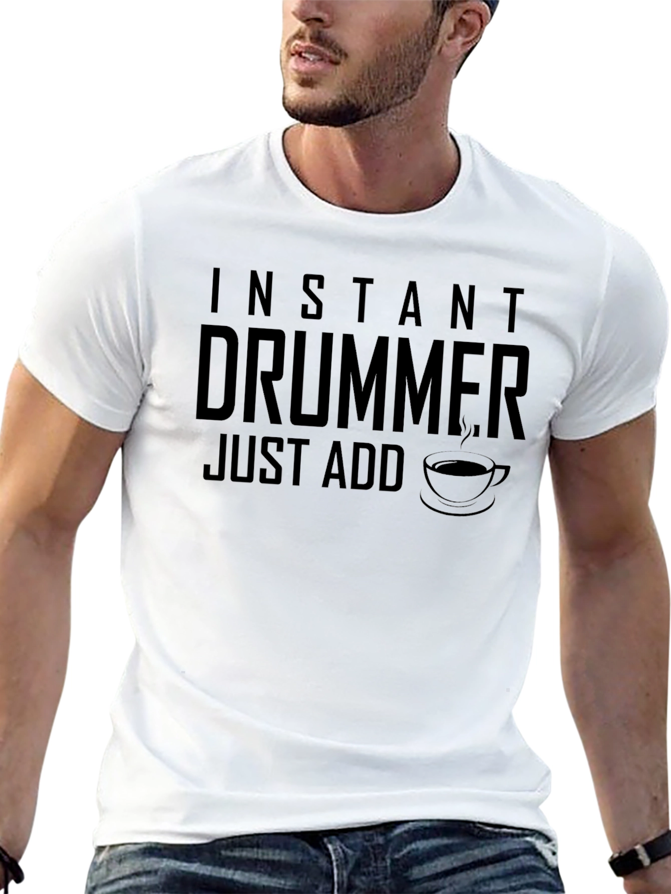 Instant Drummer - Just Add Coffee T-Shirt