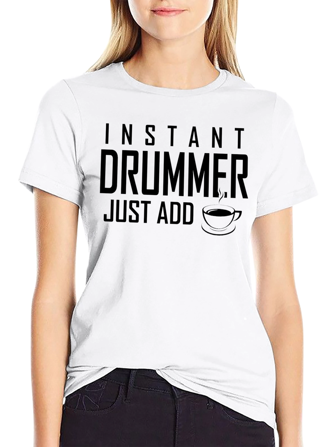 Instant Drummer - Just Add Coffee T-Shirt
