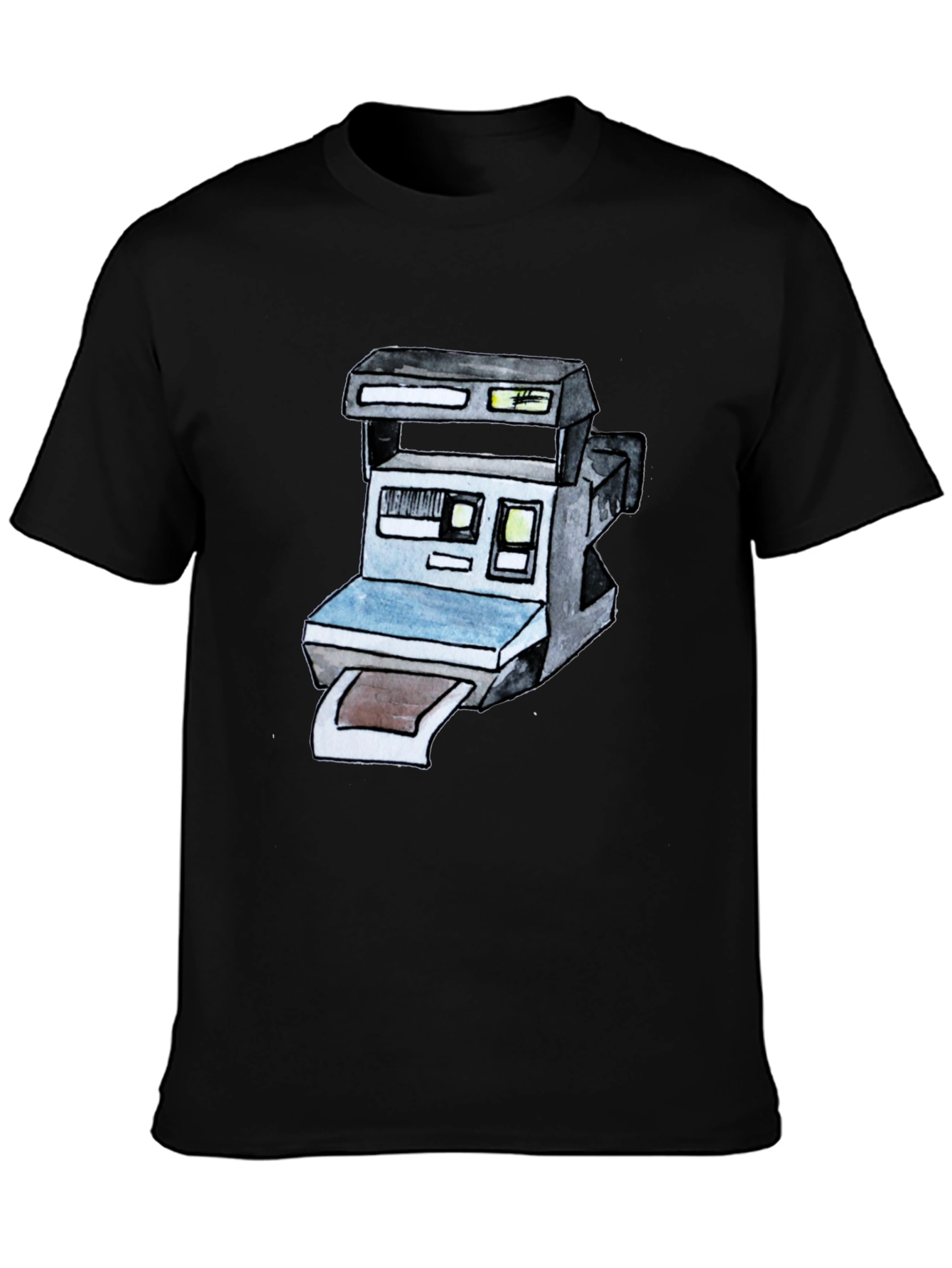 Vintage Camera Graphic Tee - Retro Style