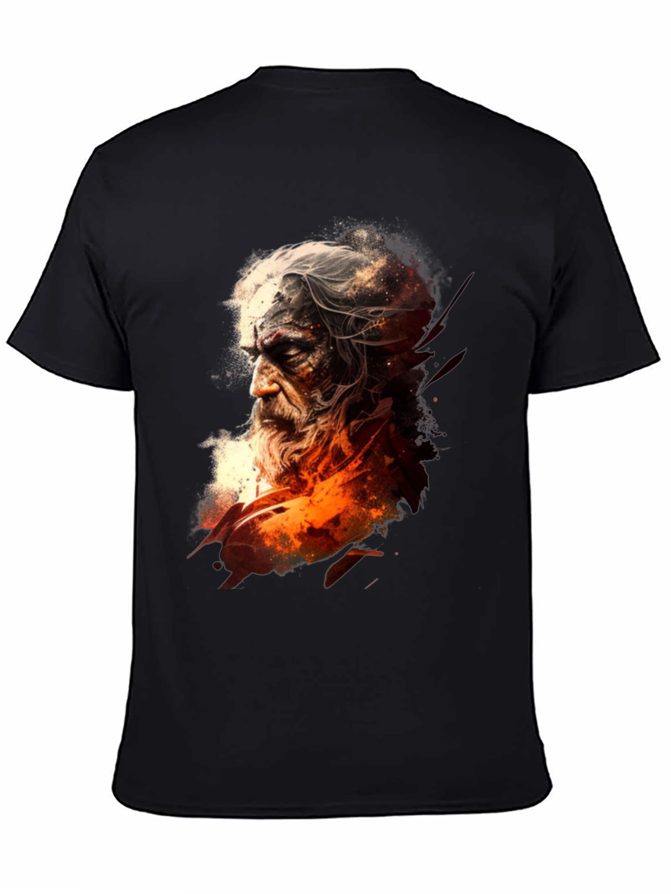 Wizard Graphic Black T-Shirt