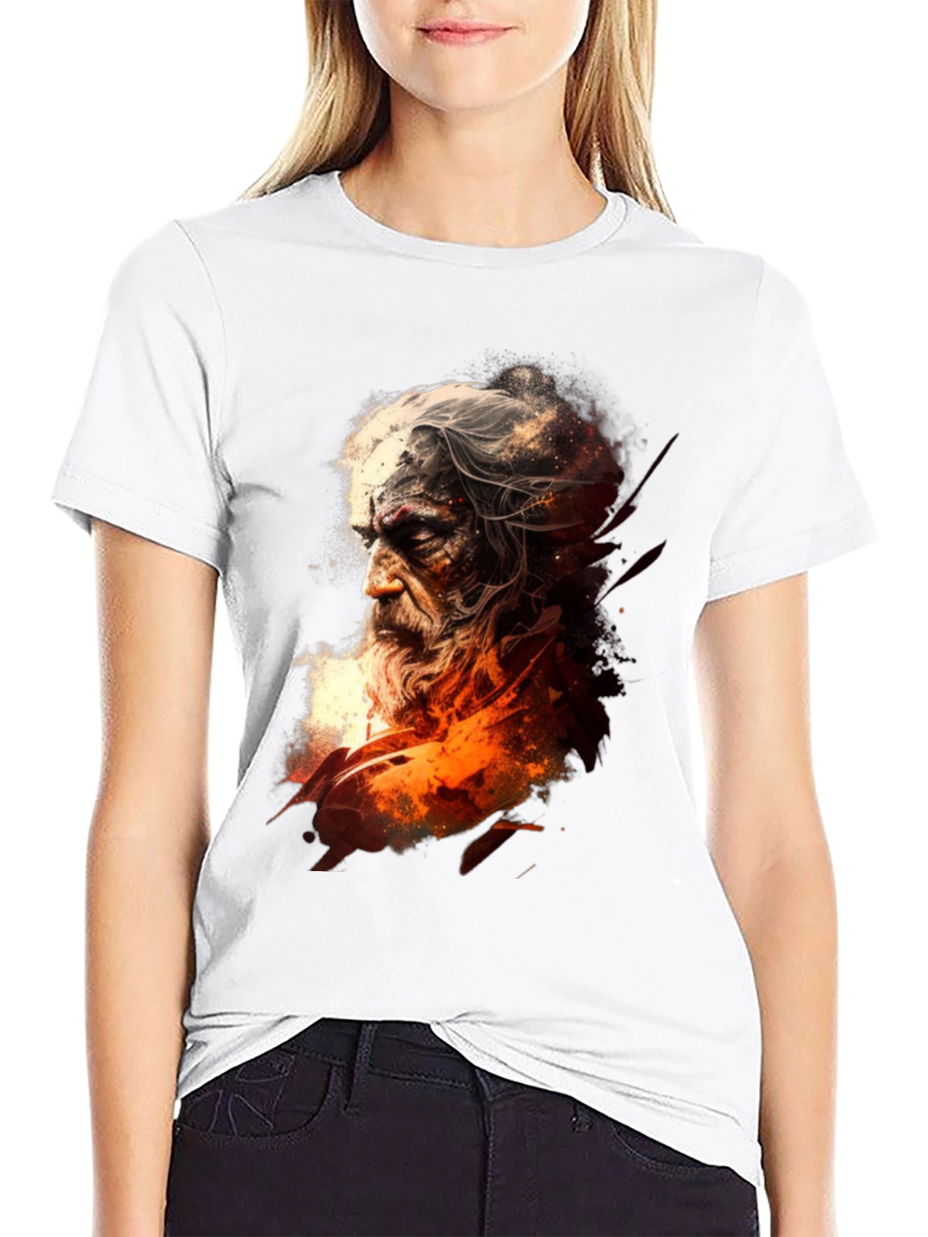 Wizard Graphic Black T-Shirt