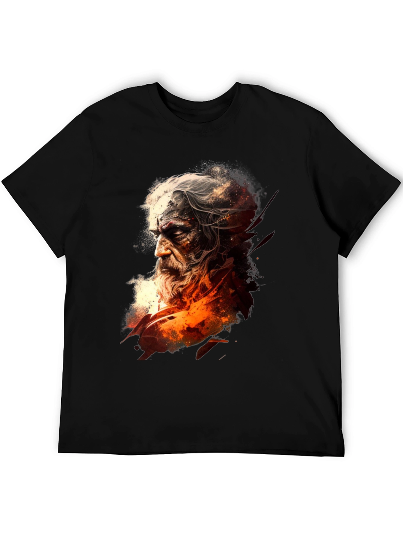 Wizard Graphic Black T-Shirt