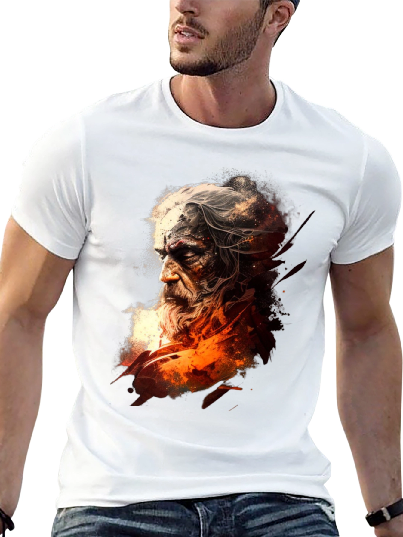 Wizard Graphic Black T-Shirt