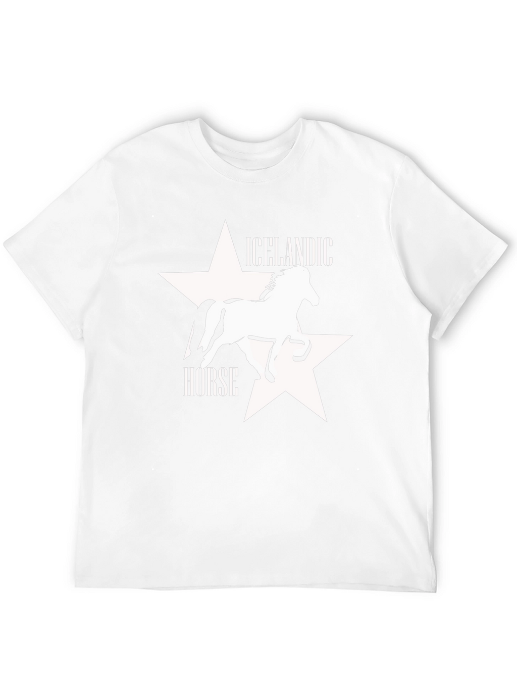 Icelandic Horse Black Graphic Tee