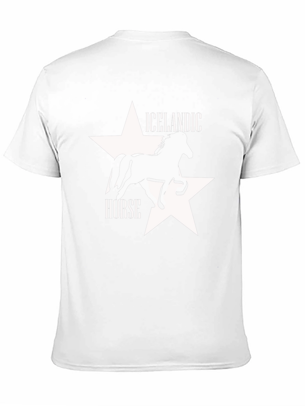 Icelandic Horse Black Graphic Tee