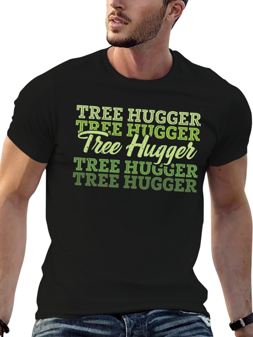 Tree Hugger T-Shirt - Eco-Friendly Tee