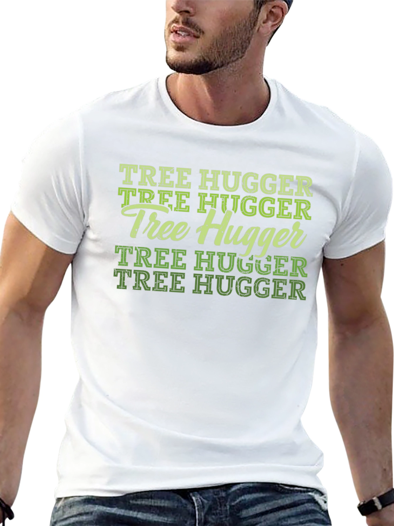 Tree Hugger T-Shirt - Eco-Friendly Tee
